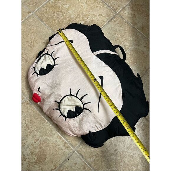 Rare Vintage Betty Boop Cartoon Throw Pillow Or Wall Hanging Play By Play Toys - Picture 6 of 8